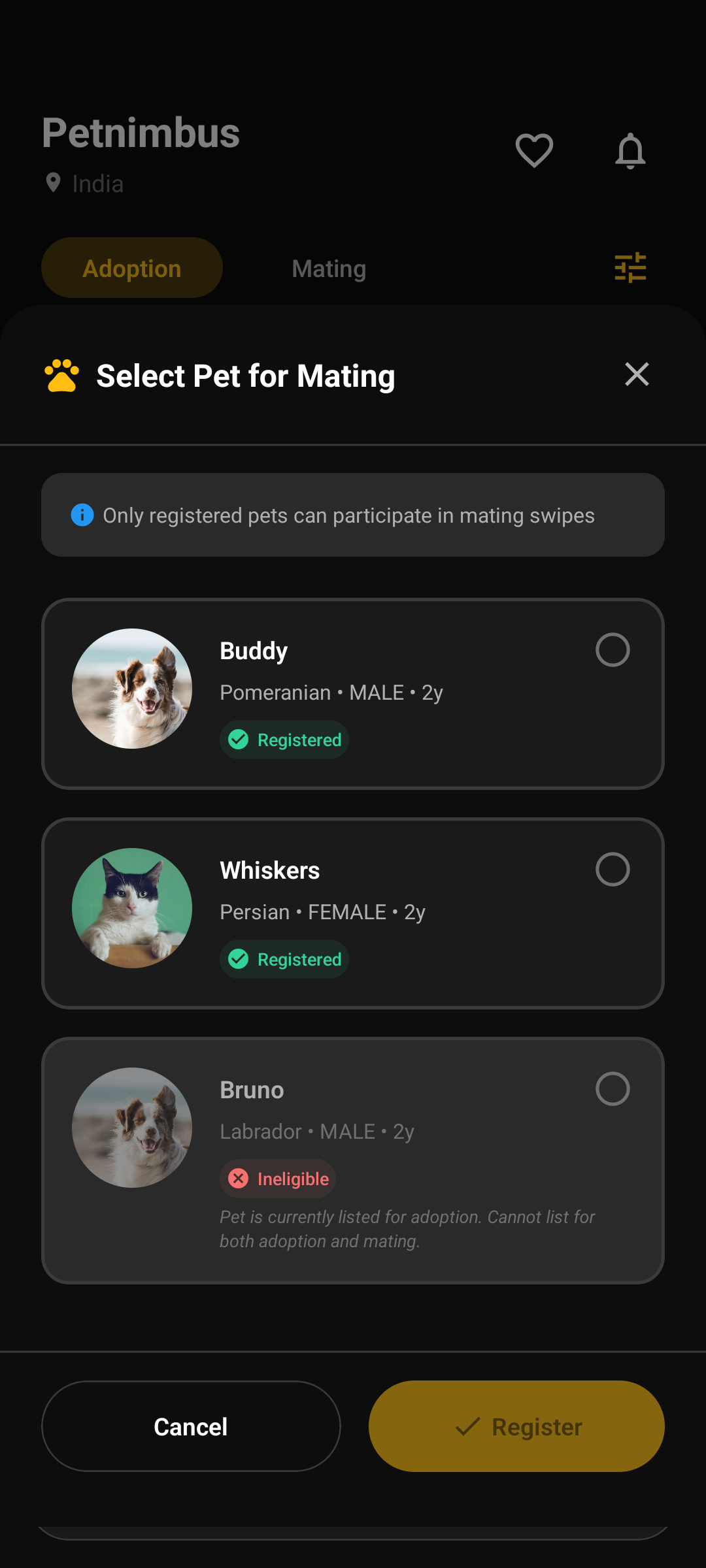 Home Screen V2 (Dark)